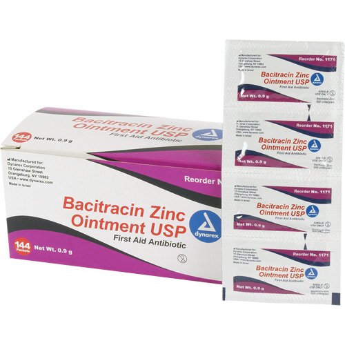 SHG029-Bacitracin Zinc First Aid Packets
