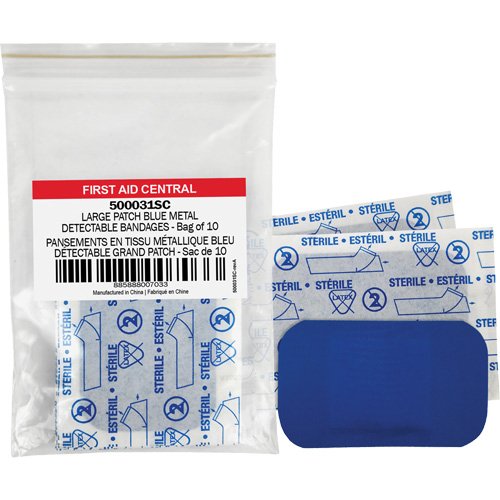 SHG048-Blue Adhesive Bandages