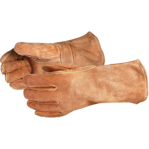 SHG313-Endura® 505BS Deluxe Brown Welding Gloves