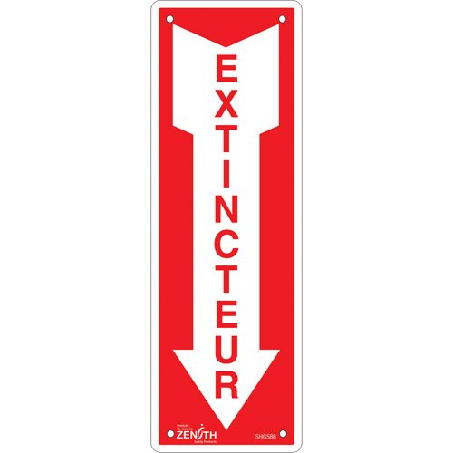 SHG586-"Extincteur" Sign