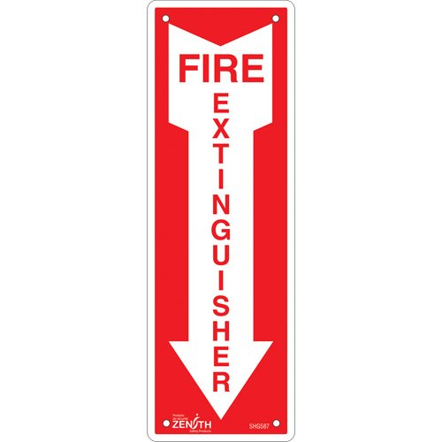SHG587-"Fire Extinguisher" Sign
