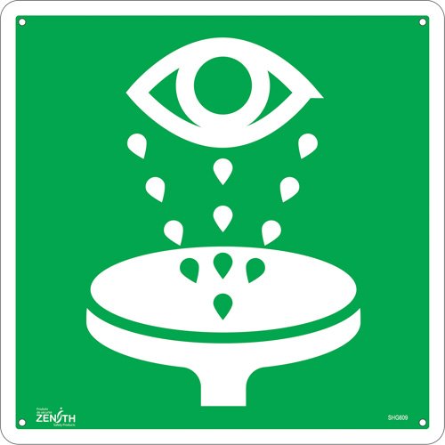 SHG609-Eye Wash CSA Standard Safety Sign