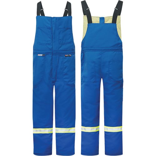 SHG771-Westex® DH Antistatic 6.5 oz. Flame Resistant Insulated Bib Pants