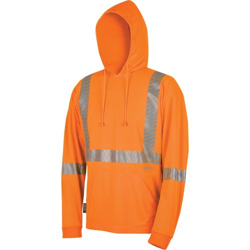SHH666-Bird's-Eye Safety Hoodie