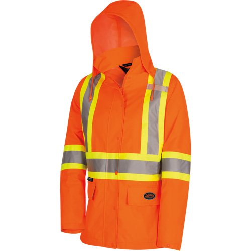 SHH786-The Rock Women's 300D  Quilted Safety Parka