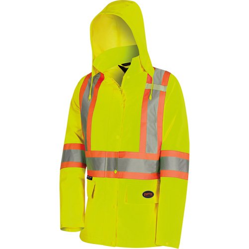 SHH789-The Rock Women's 300D  Quilted Safety Parka