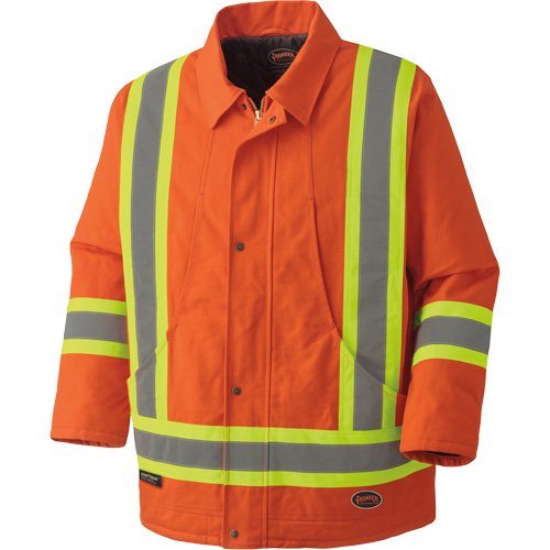 SHH849-Quilted Duck Safety Parka