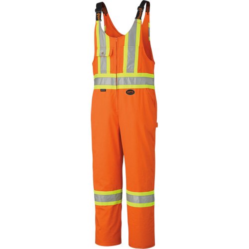 SHH956-Tall High-Visibility Safety Overalls with Leg Zippers