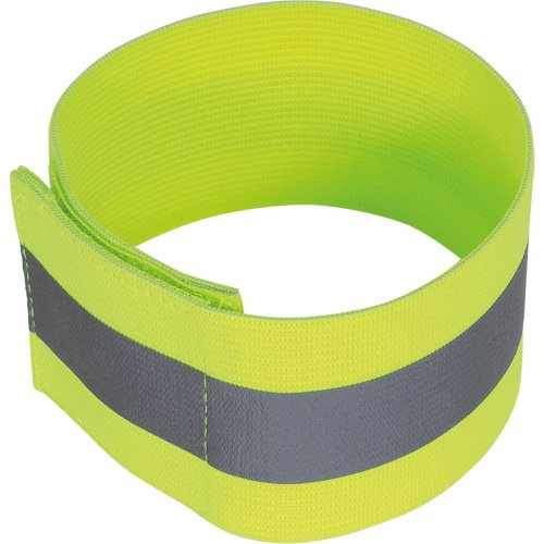 SHI036-High-Visibility Lime-Yellow Elastic Ankle Band