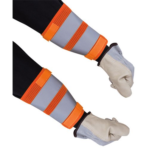 SHI037-High-Visibility Orange 8" Traffic Cuffs