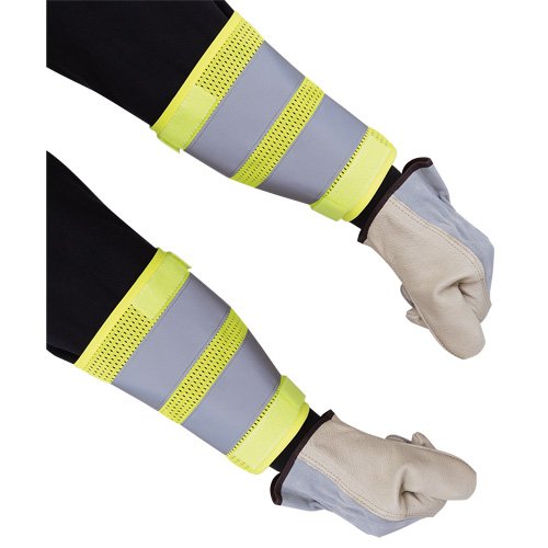 SHI038-High-Visibility Yellow 8" Traffic Cuffs