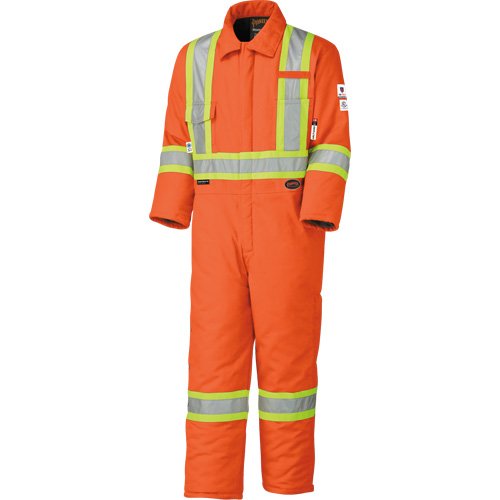 SHI241-High Visibility FR Rated & Arc Rated Safety Coveralls
