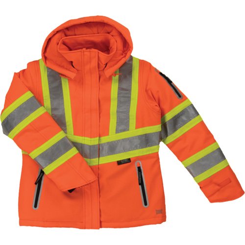SHI894-Women’s Insulated Flex Safety Jacket