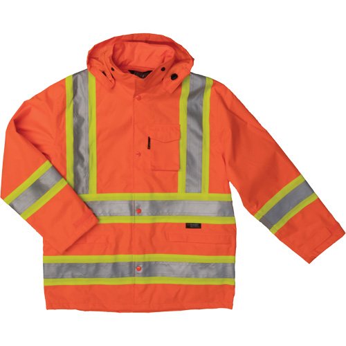 SHI939-Ripstop Safety Rain Jacket