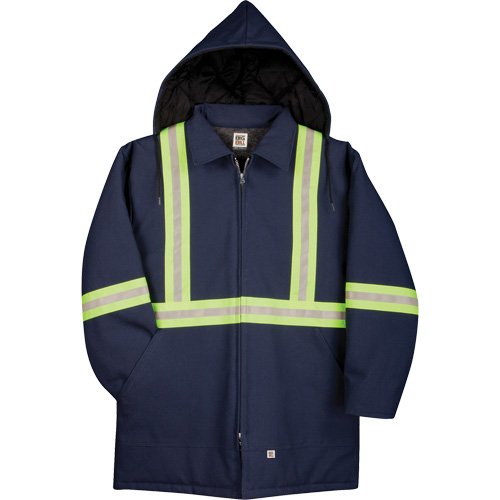 SHK264-Premium Duck Parka with Reflective Material
