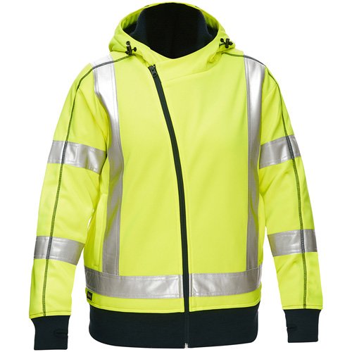 SHK450-Bisley® X-Back Women's Contoured Full Zip Hooded Sweatshirt with Sherpa Lining