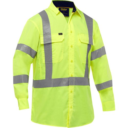 SHK498-Bisley® X-Back Long Sleeve Work Shirt with X-Airflow™