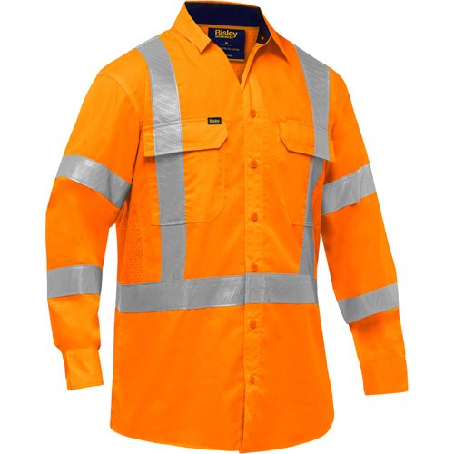 SHK513-Bisley® X-Back Long Sleeve Work Shirt with X-Airflow™