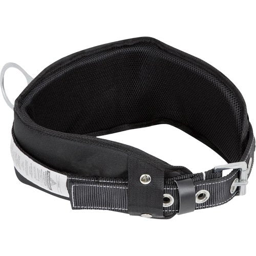 SHK813-Safety Restraint 1 D-Ring Belt with Padded Lumbar Support - Large