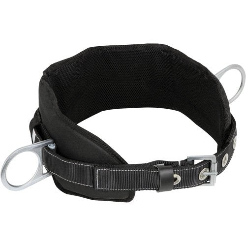 SHK817-Safety Positioning 2 Side D-Rings Belt with Padded Lumbar Support - Medium
