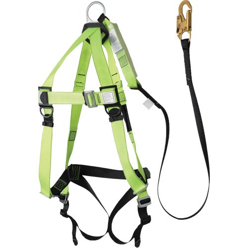 SHK858-4' Class A Harness & Lanyard with 220 lbs. Capacity