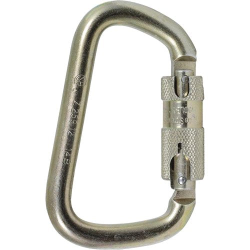 SHK920-Zinc Plated Carabiner with 1" Gate Opening