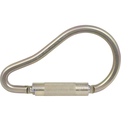 SHK922-Zinc Plated Carabiner with 2" Gate Opening