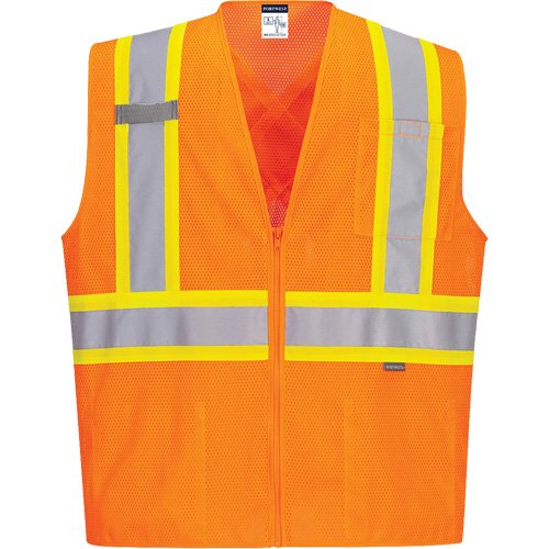 SHM202-Contrast-Striped Safety Vest