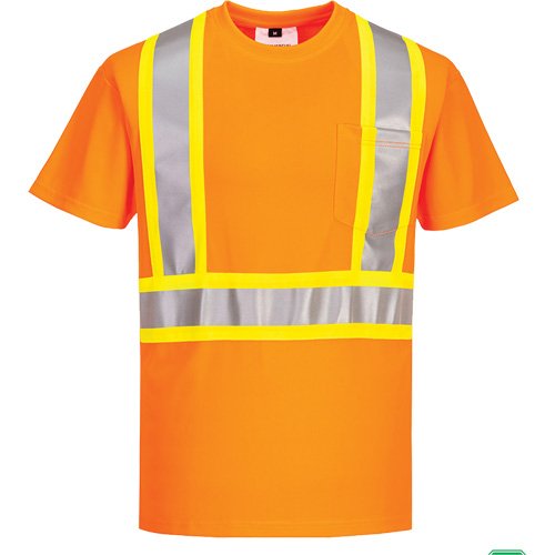 SHM220-Contrast-Striped Safety T-Shirt