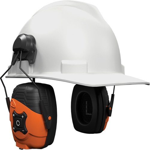 SHM736-Safety Orange Link 2.0 Bluetooth Earmuffs