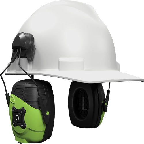 SHM738-Safety Green Link Aware Bluetooth Earmuffs