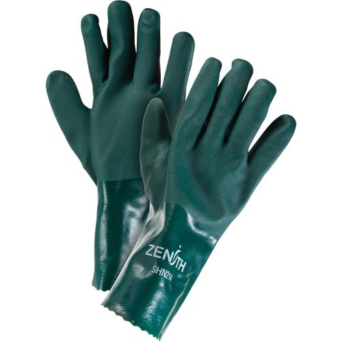 SHN214 - Double Dipped Green Gloves