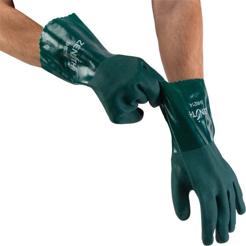 SHN214 - Double Dipped Green Gloves