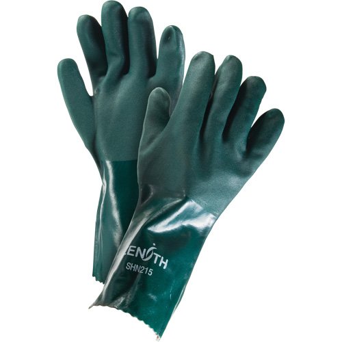 SHN215 - Double Dipped Green Gloves