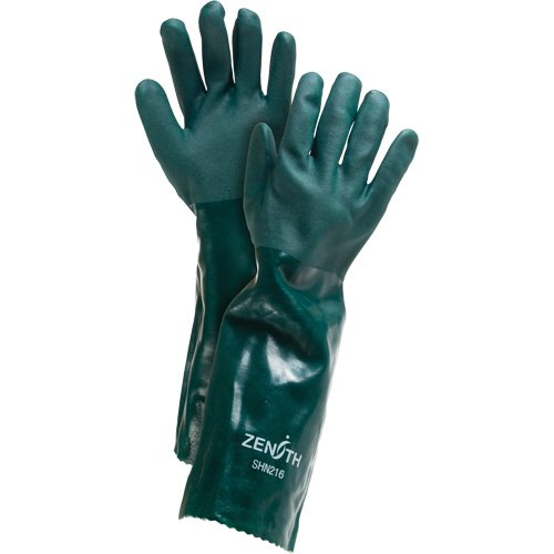 SHN216 - Double Dipped Green Gloves
