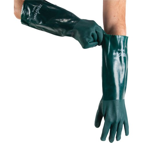 SHN216 - Double Dipped Green Gloves