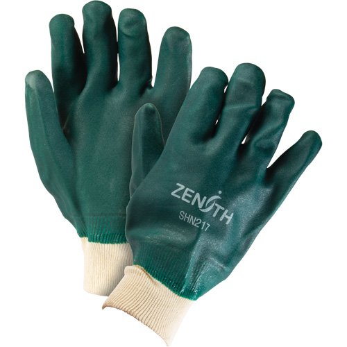 SHN217 - Double Dipped Green Gloves