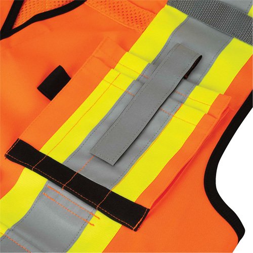 SHN893 - 6680 High-Visibility Antimicrobial Mesh-Back Surveyor Vest