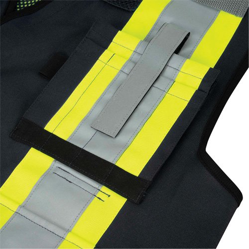 SHN896 - 6679 High-Visibility Antimicrobial Mesh-Back Surveyor Vest