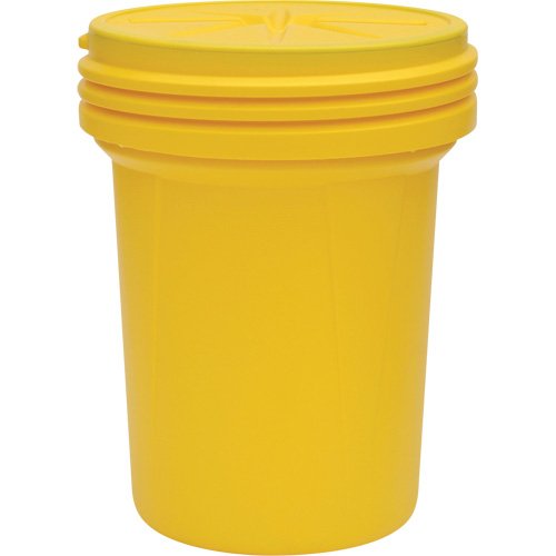 SHN974 - Lab Pack Plastic Barrel Drum with Screw-On Lid