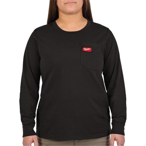 SHO076 - GRIDIRON Long Sleeve Pocket T-Shirt