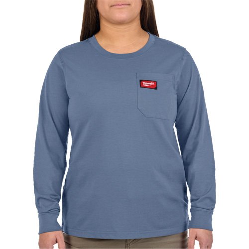 SHO092 - GRIDIRON Long Sleeve Pocket T-Shirt