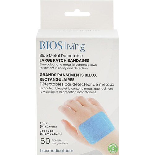 SHO151 - Blue Large Patch Bandages