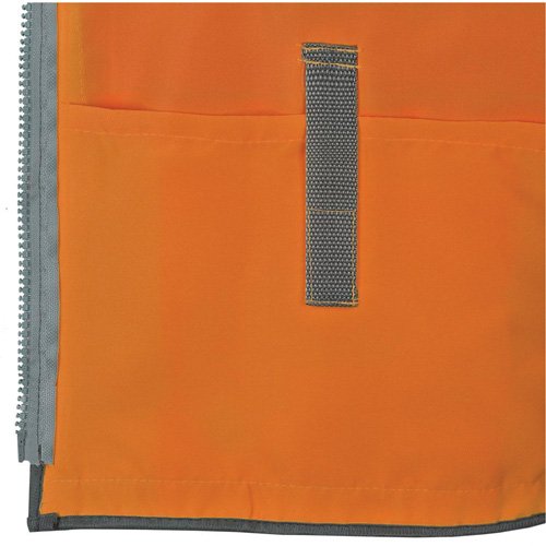 SHO217 - Pioneer Mesh Back Zip Front Surveyor Safety Vest