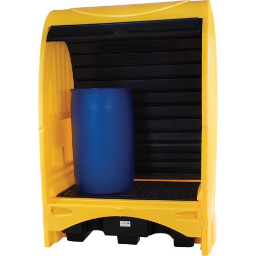 SHO252 - 2-Drum Hard Cover Spill Pallet