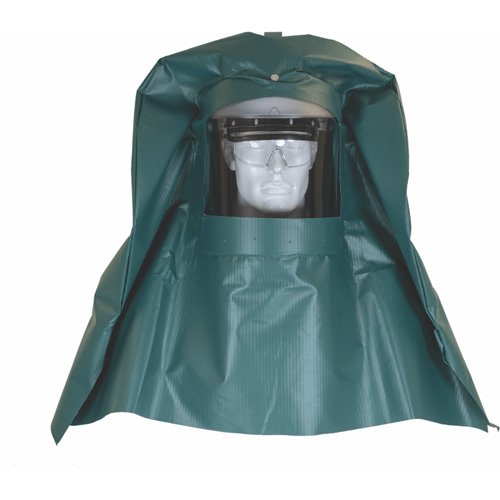 SHO327 - Chemical Splash Hood & Hard Cap with Chemical Resistant Face Shield