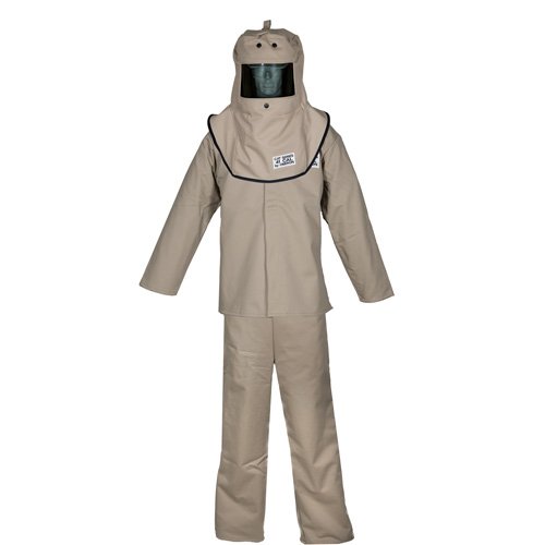 SHO328 - CAT™ XL Arc Flash Hood, Coat & Bib Suit Set