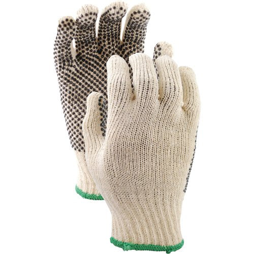 SHO484 - 417 PVC Dotted String Knit Gloves