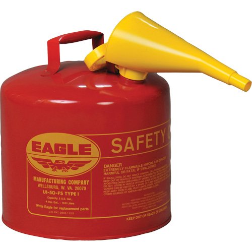 SHO536 - Safety Can for Flammables with Funnel
