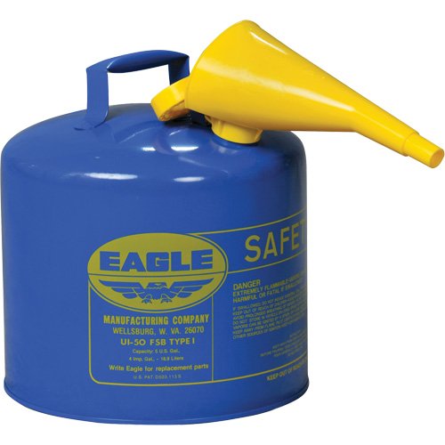 SHO537 - Safety Can for Kerosene with Funnel
